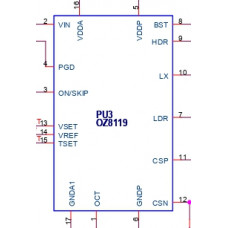 OZ8119LN Шим-контроллер O2Micro