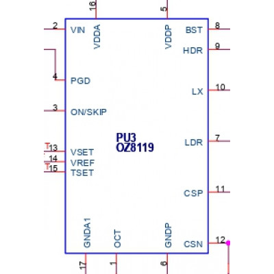 OZ8119LN Шим-контроллер O2Micro