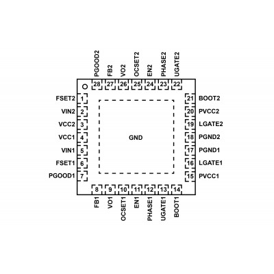 ISL6228HRTZ Шим контроллер Intersil 
