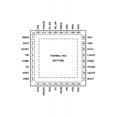 ISL6263ACRZ Шим контроллер Intersil 