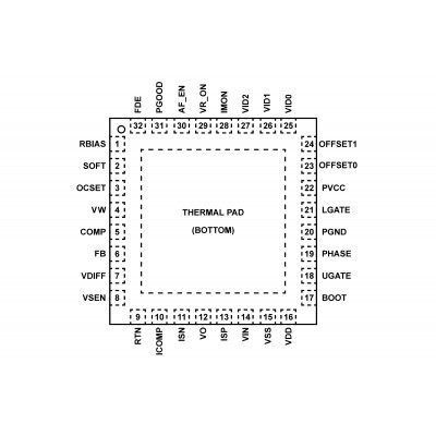 ISL6263D Шим контроллер Intersil 
