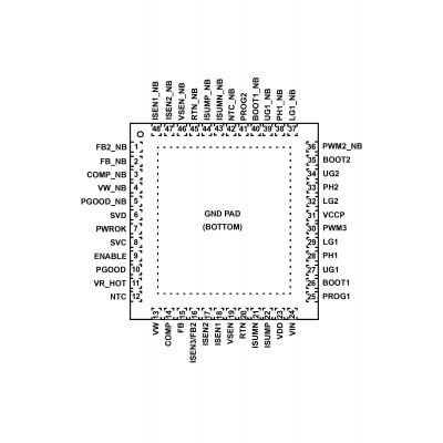 ISL6267HRZ Шим контроллер Intersil 