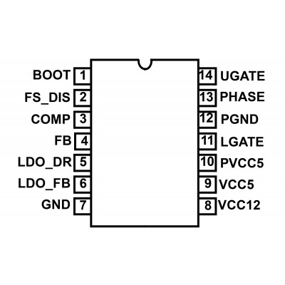 ISL6549CBZ Шим контроллер Intersil 