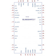 ISL95835HRZ Шим контроллер Intersil 