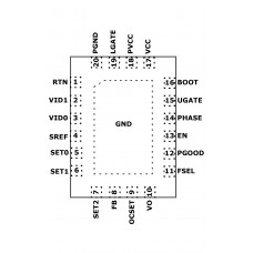 ISL95870B Шим контроллер Intersil 