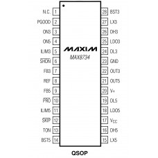 MAX8734A Шим контроллер Maxim Integrated