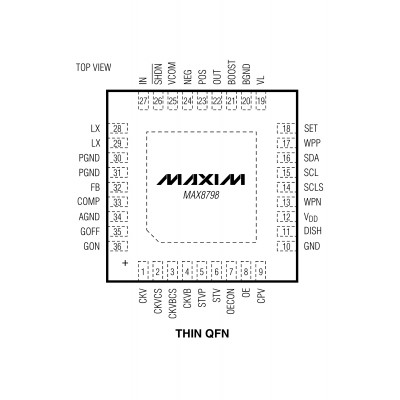 MAX8798 Шим контроллер Maxim Integrated