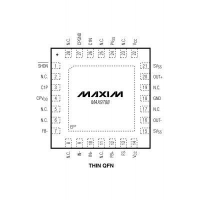 MAX9788E Шим контроллер Maxim Integrated