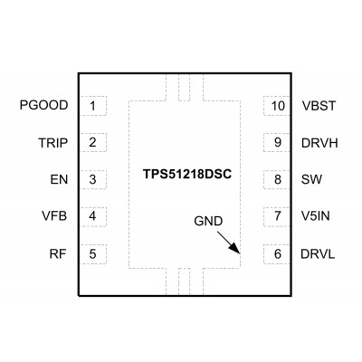 TPS51218 (PIZI) Шим контроллер Texas Instruments
