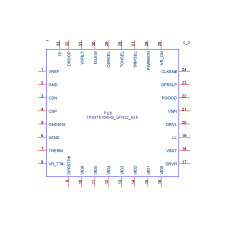 TPS51610 Шим контроллер Texas Instruments 