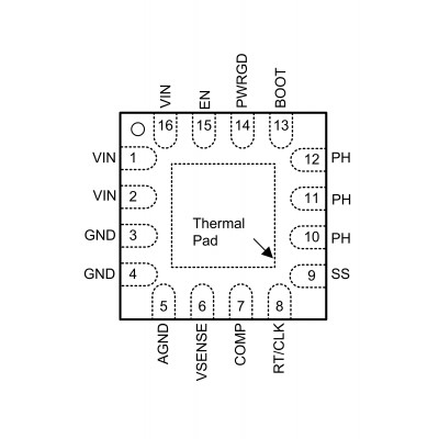 TPS54318 Шим контроллер Texas Instruments 