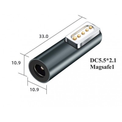 Адаптер питания для Macbook DC 5.5X2.1 magsafe2