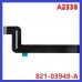 Шлейф трекпада IPD MacBook Pro 13 Retina A2338 M2 Mid 2022 (821-03949-А)