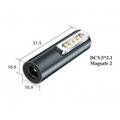 Адаптер питания для Macbook DC 5.5X2.1 magsafe2