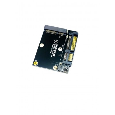 Переходник Msata mini PCI-E на SATA 2.5 для подключения SSD NFHKST N-1832 ver.3