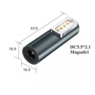 Адаптер питания для Macbook Pro Air DC 5.5X2.1 magsafe1