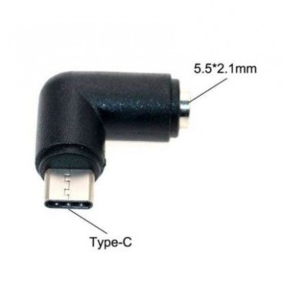Адаптер (переходник питания) DC 5.5X2.1 Type-c