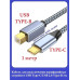 Кабель USB Type-C/Type-B для принтера 1м