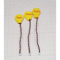 Батарейка с коннектором CMOS BIOS CR2032 (2pin-1.25мм) ТИП 3